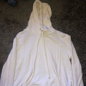 White sweatshirt from LOFT